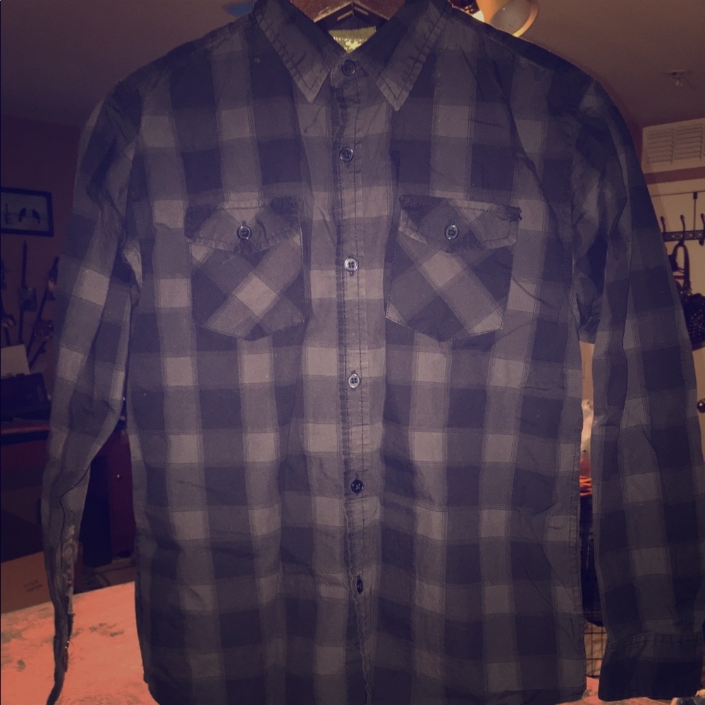 Boys Long Sleeve Button Up shirt